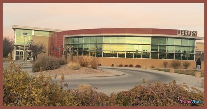 transgender library arrest