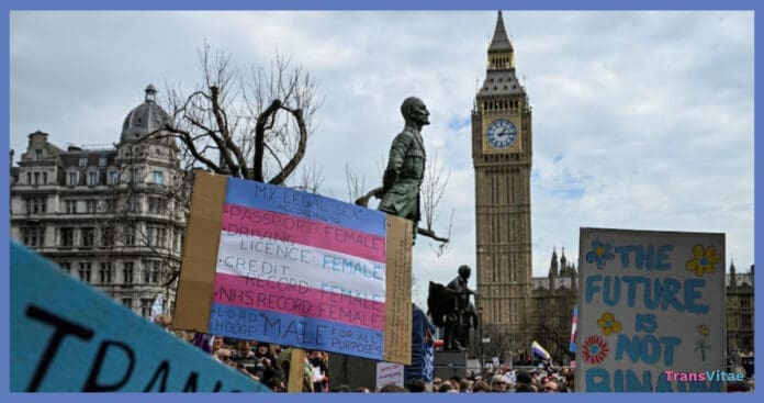 transgender uk protest