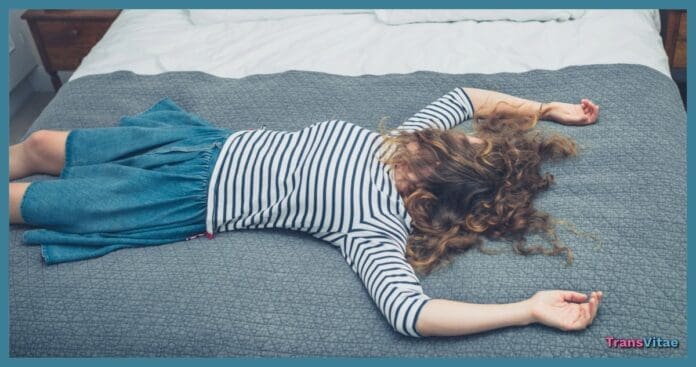 transgender exhausted