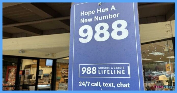 transgender 988 lifeline